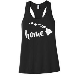 Hawaii Home State Women's Racerback Tank