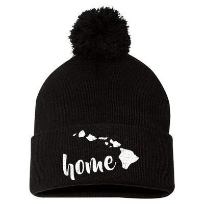 Hawaii Home State Pom Pom 12in Knit Beanie