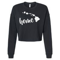 Hawaii Home State Cropped Pullover Crew