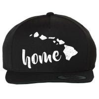 Hawaii Home State Wool Snapback Cap