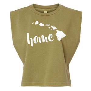 Hawaii Home State Garment-Dyed Women's Muscle Tee