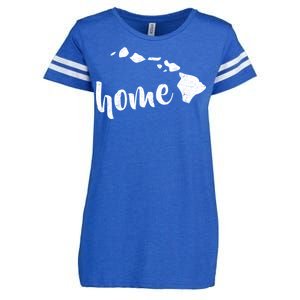 Hawaii Home State Enza Ladies Jersey Football T-Shirt