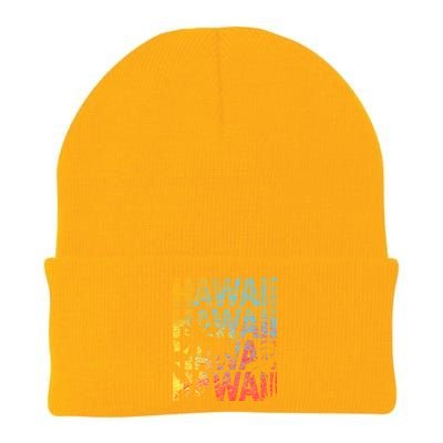 Hawaii Logo Knit Cap Winter Beanie