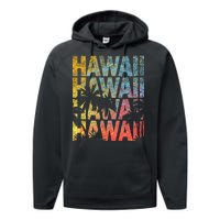 Hawaii Logo Performance Fleece Hoodie