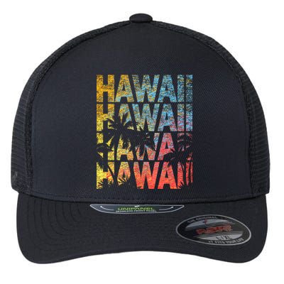 Hawaii Logo Flexfit Unipanel Trucker Cap