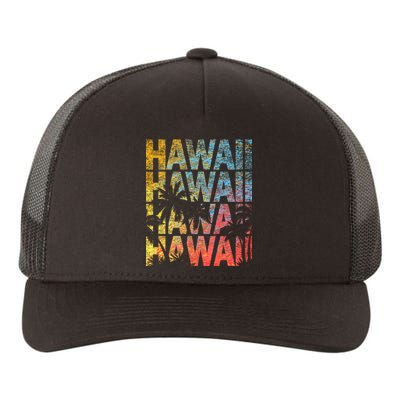 Hawaii Logo Yupoong Adult 5-Panel Trucker Hat