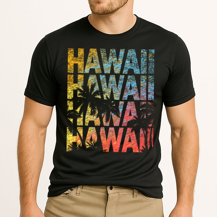 Hawaii Logo Cooling Performance Crew T-Shirt