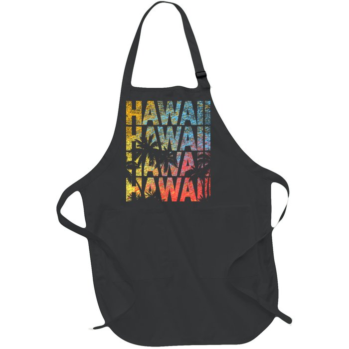 Hawaii Logo Full-Length Apron With Pockets