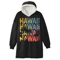 Hawaii Logo Hooded Wearable Blanket