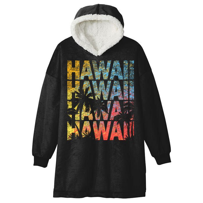 Hawaii Logo Hooded Wearable Blanket