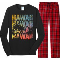 Hawaii Logo Long Sleeve Pajama Set