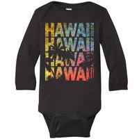 Hawaii Logo Baby Long Sleeve Bodysuit