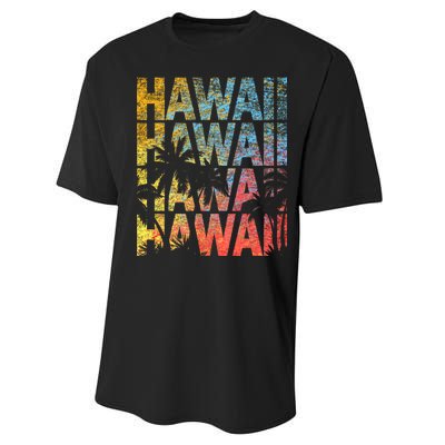 Hawaii Logo Performance Sprint T-Shirt