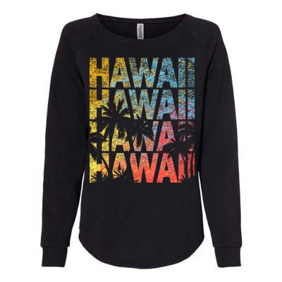 Hawaii Logo Womens California Wash Sweatshirt