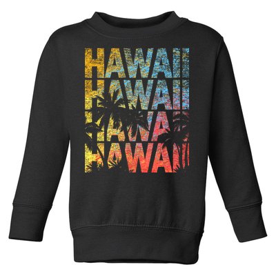 Hawaii Logo Toddler Sweatshirt