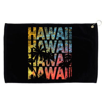 Hawaii Logo Grommeted Golf Towel