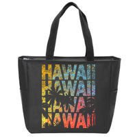 Hawaii Logo Zip Tote Bag