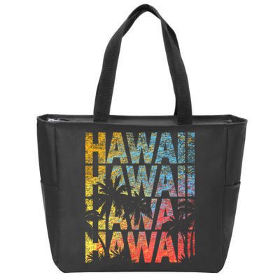 Hawaii Logo Zip Tote Bag