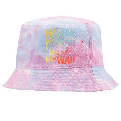 Hawaii Logo Tie-Dyed Bucket Hat