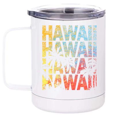 Hawaii Logo 12 oz Stainless Steel Tumbler Cup