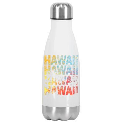 Hawaii Logo Stainless Steel Insulated Water Bottle