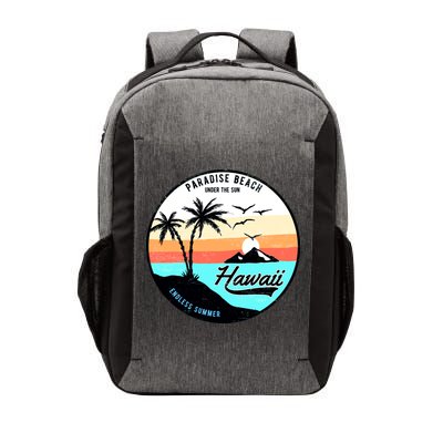 Hawaii Paradise Beach Vector Backpack
