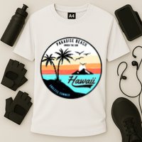 Hawaii Paradise Beach Cooling Performance Crew T-Shirt