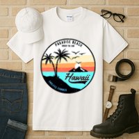 Hawaii Paradise Beach Tall T-Shirt