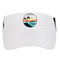 Hawaii Paradise Beach Adult Drive Performance Visor