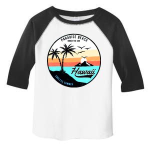 Hawaii Paradise Beach Toddler Fine Jersey T-Shirt