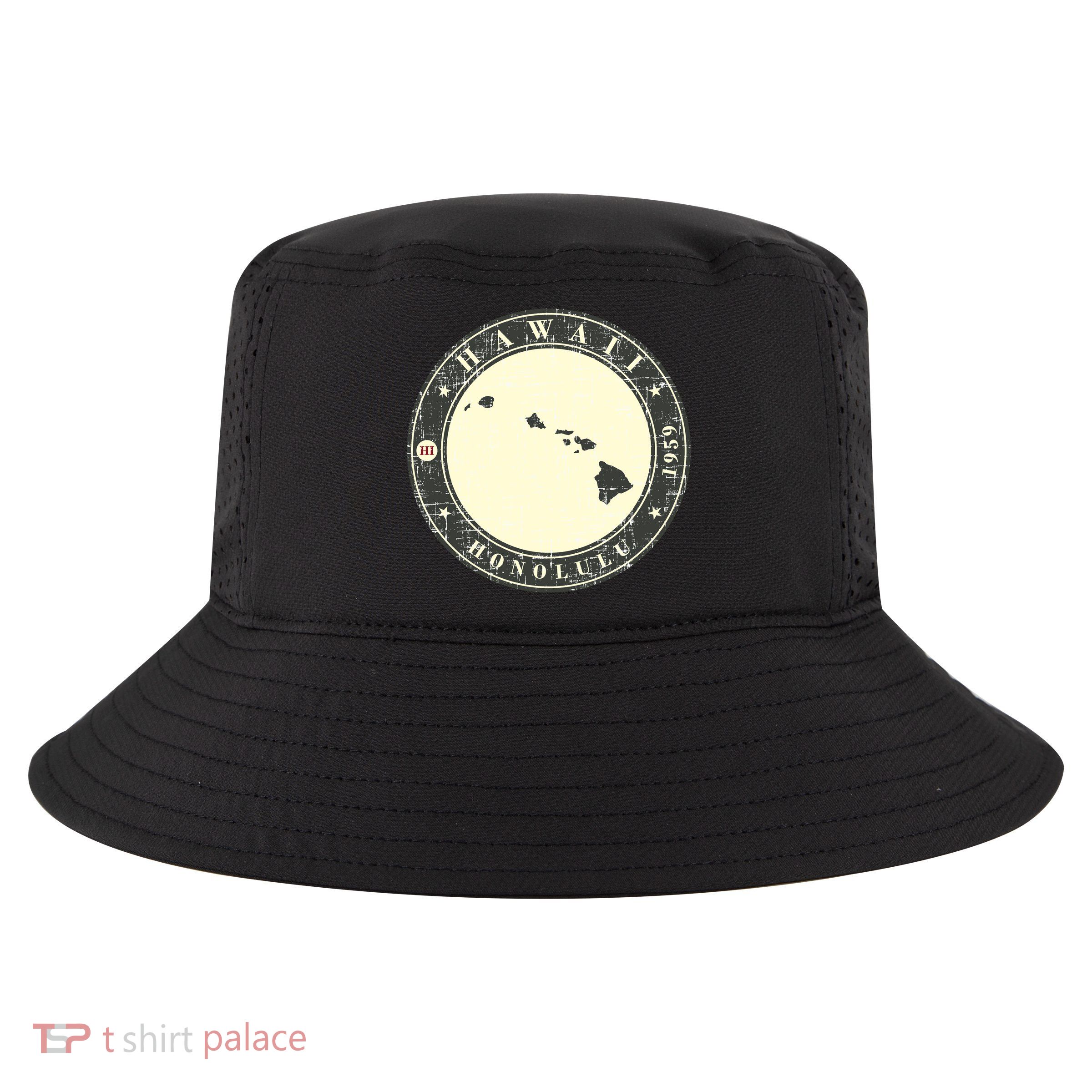 Hawaii Retro Cool Comfort Performance Bucket Hat