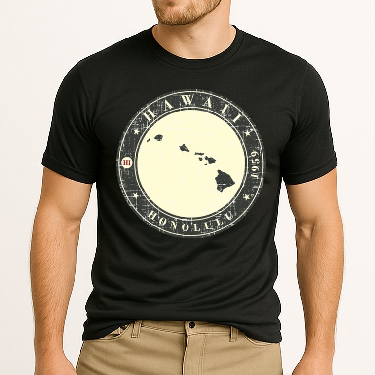 Hawaii Retro Performance Shirt