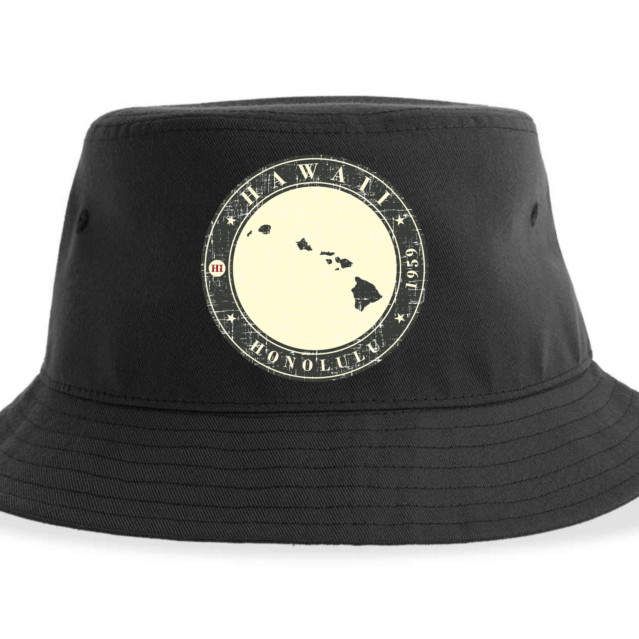 Hawaii Retro Sustainable Bucket Hat