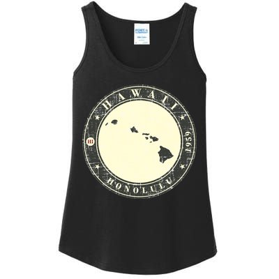 Hawaii Retro Ladies Essential Tank