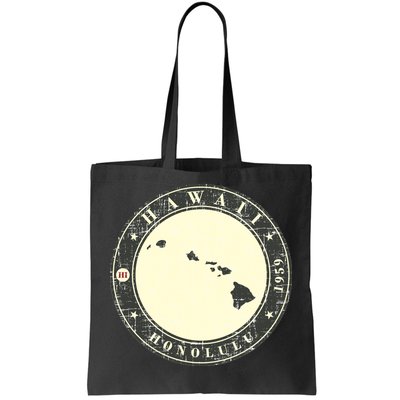 Hawaii Retro Tote Bag