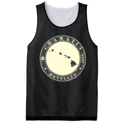 Hawaii Retro Mesh Reversible Basketball Jersey Tank