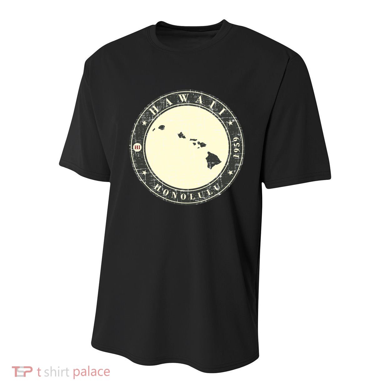 Hawaii Retro Youth Performance Sprint T-Shirt