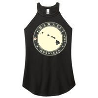 Hawaii Retro Women's Perfect Tri Rocker Tank