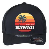Hawaii Retro Circle Flexfit Unipanel Trucker Cap