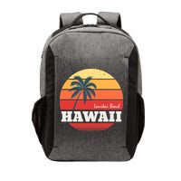 Hawaii Retro Circle Vector Backpack