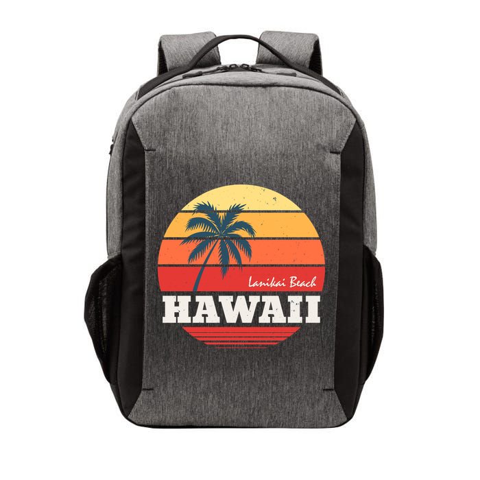 Hawaii Retro Circle Vector Backpack