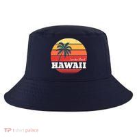 Hawaii Retro Circle Cool Comfort Performance Bucket Hat