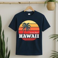 Hawaii Retro Circle T-Shirt