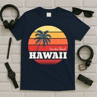 Hawaii Retro Circle T-Shirt