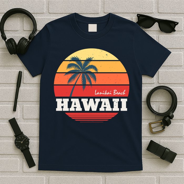 Hawaii Retro Circle T-Shirt