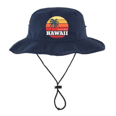 Hawaii Retro Circle Bucket Hat