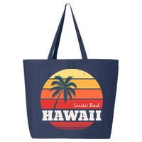 Hawaii Retro Circle 25L Jumbo Tote