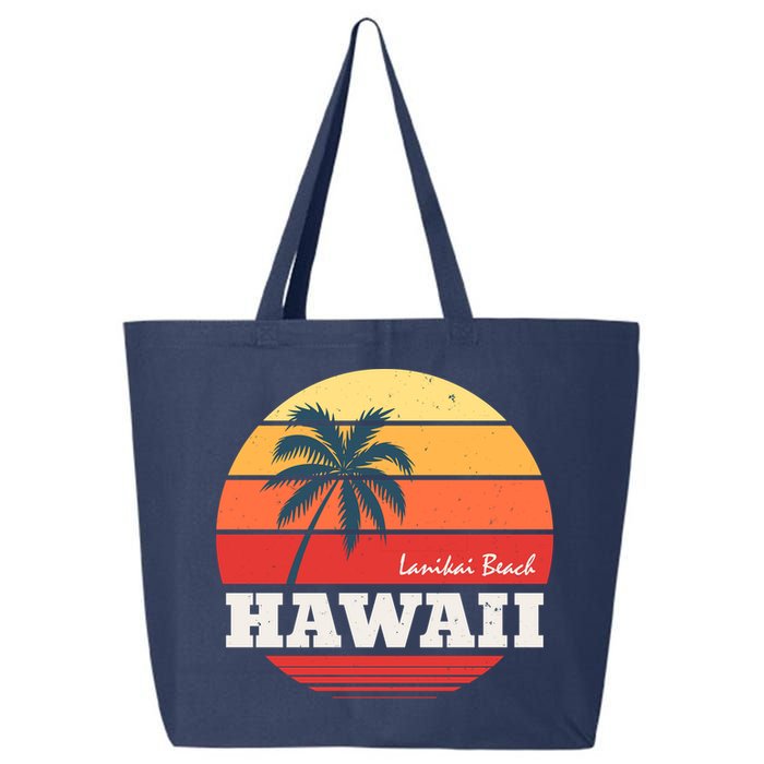 Hawaii Retro Circle 25L Jumbo Tote