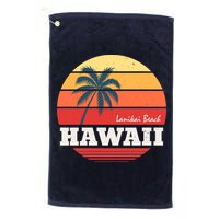 Hawaii Retro Circle Golf Towel
