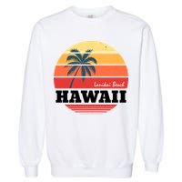 Hawaii Retro Circle Garment-Dyed Sweatshirt